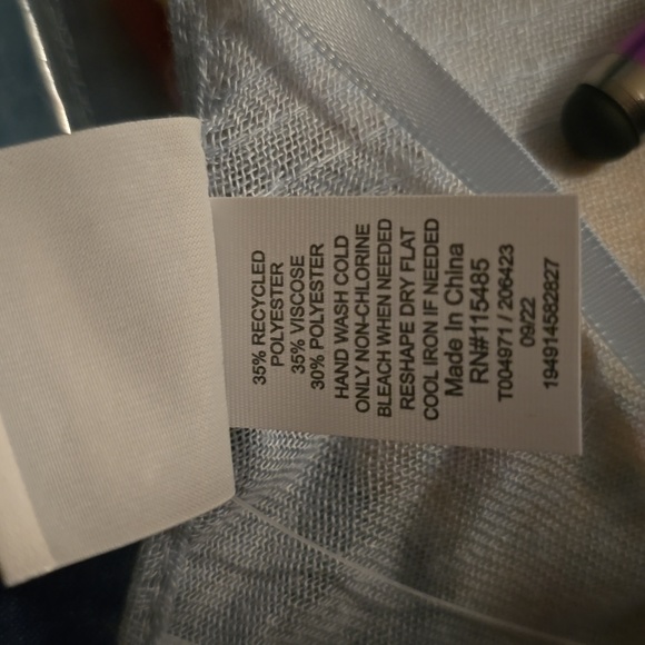 SONOMA BRAND WOMENS LIGHT BLUE WRAP OR COVERUP ONE SIZE FITS MOST - Picture 8 of 9